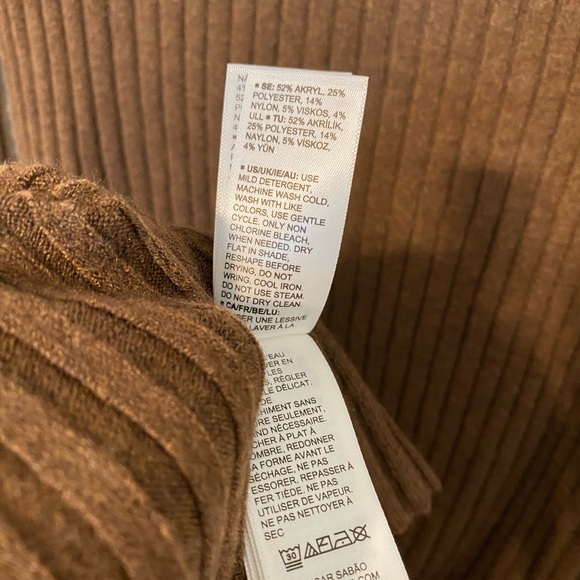 NWT The Drop Fernanda Bell Sleeve Ribbed Sweater Dress - Picture 8 of 9